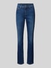 Cambio Jeans in used-look, model 'Parla' Blauw