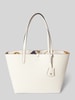 Lauren Ralph Lauren Shopper mit Label-Print Ecru