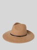 Barbour Fedora van puur wolvilt Camel