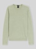 BOSS Regular Fit Pullover aus reiner Schurwolle Modell 'Ferpina' Lind