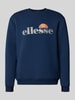Ellesse Sweatshirt mit Label-Print Modell 'CORVARO' Marine