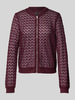 Vero Moda Regular fit blouson van kant, model 'BECCA' Bordeaux