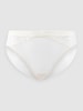 Passionata Tanga van mesh en kant, model 'Thelma' Beige