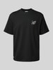 Lacoste Regular Fit T-Shirt aus reiner Baumwolle Black