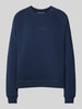 Marc O'Polo Denim Sweatshirt mit Label-Print Marine