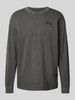 G-Star Raw Sweatshirt mit Label-Print Black