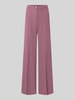 Rinascimento Wide Leg Stoffhose mit Knopfverschluss Altrosa