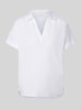 Christian Berg Woman Regular Fit Bluse im Allover-Look mit V-Ausschnitt Weiss