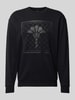 JOOP! Collection Sweatshirt mit Motiv-Print und Rundhalsausschnitt Black