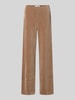 Raffaello Rossi Regular Fit Cordhose aus Baumwoll-Mix Modell 'ELAINE' Taupe