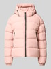 Superdry Regular fit gewatteerd jack met reliëflogo, model 'Sports' Roze