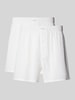 Bread & Boxers Boxershorts mit elastischem Bund Weiss