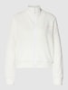 Guess Activewear Sweatjack met labelprint, model 'CARINE' Wit