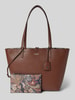 Lauren Ralph Lauren Tote bag met labelhanger Middenbruin