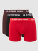 G-Star Raw Boxershort in een set van 3 Rood