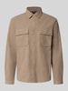 Antony Morato Regular Fit Hemdjacke aus Feincord Modell 'DAKAR' Sand