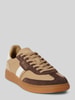 Polo Ralph Lauren Sneaker aus echtem Rindvelours Beige