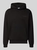 REVIEW Relaxed Fit Sweatshirt aus Baumwoll-Mix mit Känguru-Tasche Black