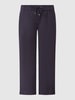 Toni Dress Culotte met stretch, model 'Pia'  Donkerblauw