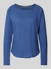 Smith and Soul Longsleeve met ronde hals Rookblauw