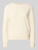 Brax Regular Fit Pullover aus Schurwoll-Kaschmir-Mix Modell 'Lisa' Offwhite