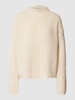 HUGO Strickpullover mit Grobstrick Modell 'SAFINEYN' Offwhite