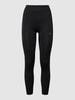 PUMA PERFORMANCE Leggings mit Logo-Print Modell 'STUDIO FOUNDATIONS SEAMLE' Schwarz