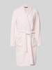 Lauren Ralph Lauren Bademantel mit Strukturmuster Rosa