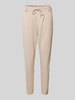 Only Regular Fit Stoffhose aus Viskose-Mix Modell 'POPTRASH LIFE EASY' Sand