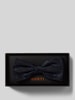 MONTI Seidenfliege mit Paisley-Muster Modell 'Flavio' Marine