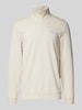 PUMA PERFORMANCE Sweatshirt mit Label-Stitching Offwhite