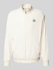 SERGIO TACCHINI Trainingsjack met logostitching, model 'SERGIO' Offwhite