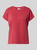 Jake*s Collection T-Shirt aus Modal-Mix mit Rundhalsausschnitt Altrosa