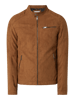 Jack & Jones Jacke mit Biker-Look Modell 'Rocky'  Cognac