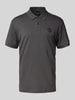 BOSS Green Regular Fit Poloshirt aus reiner Baumwolle Modell 'POLO FUTURE' Dunkelgrau