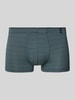 Schiesser Boxershort met elastische band, model 'Long Life Soft' Lindegroen