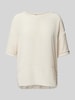 Marc Cain T-Shirt in unifarbenem Design Sand