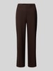 TONI Regular Fit Gerade Hose mit Viskose-Anteil Modell 'Sue' Dunkelbraun