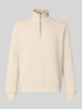 JACK & JONES Regular Fit Sweatshirt mit Baumwoll-Anteil Modell 'Bradley' Beige