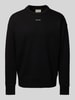 CK Calvin Klein Oversized Sweatshirt mit Label-Print Black