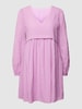 edc By Esprit Mini-jurk in semi-transparant design Roze