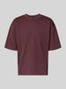 Jake*s Studio Men Relaxed Fit T-Shirt mit Rundhalsausschnitt Bordeaux