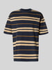 HUGO Blue Oversized Shirt aus reiner Baumwolle Modell 'NIVARSI' Dunkelblau