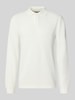 MCNEAL Relaxed Fit Poloshirt aus elastischem Baumwoll-Mix Sand