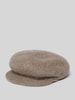 Loevenich Muts met verstevigde klep, model 'Bakerboy' Taupe