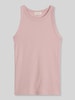Marc O'Polo Slim Fit Top aus reiner Baumwolle Rosa