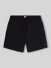 Tommy Jeans Bermudy o kroju relaxed fit z mieszanki bawełny z tunelem Czarny