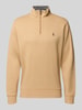 Polo Ralph Lauren Sweatshirt mit Label-Stitching Camel