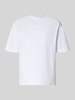 Selected Homme Relaxed Fit T-Shirt aus reiner Baumwolle Modell 'NORMAN' Weiss