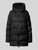 RAINS Steppjacke mit Eingrifftaschen Modell 'Alta Long' Black